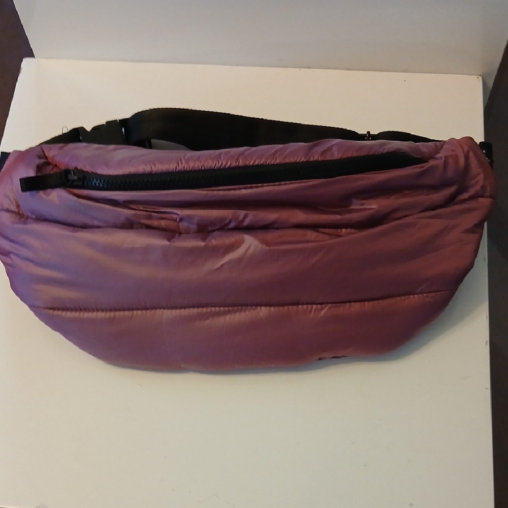 Purple Super Puff Waist / Chest Bag NWT